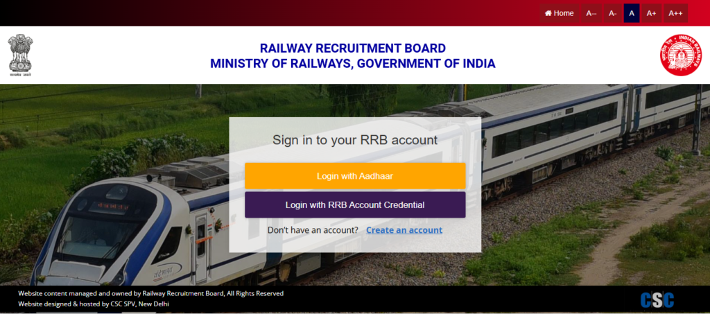 Railway RRB ALP Application Status 2025 एएलपी एप्लीकेशन स्टेटस कैसे देखें?